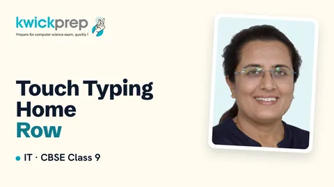 Introduction to Rapid Typing Tutor and touch typing technique