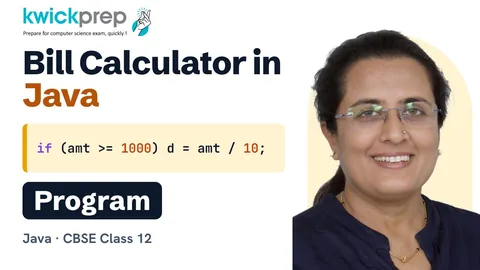 Case Study - Online Bill Calculator