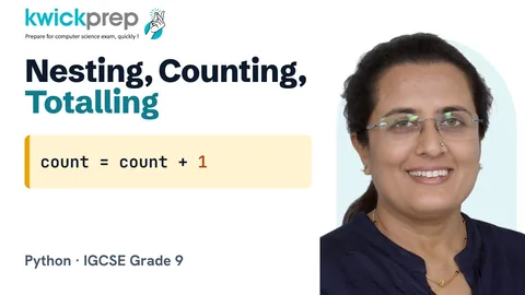 Nested statements; counts and totals