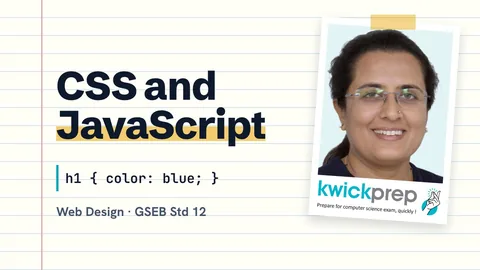 Cascading Style Sheets and JavaScript