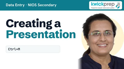 Creating a presentation