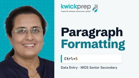Paragraph formatting and alignment