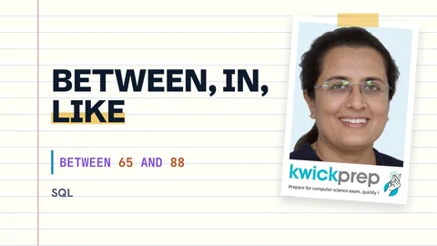 SQL Operators: BETWEEN, IN, LIKE and IS NULL
