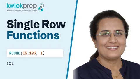 SQL Single Row Functions: Math, Text and Date