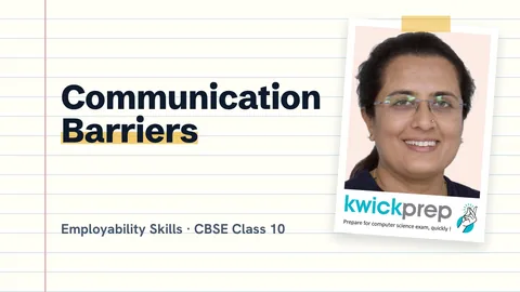 Employability Skills II: Barriers to effective communication