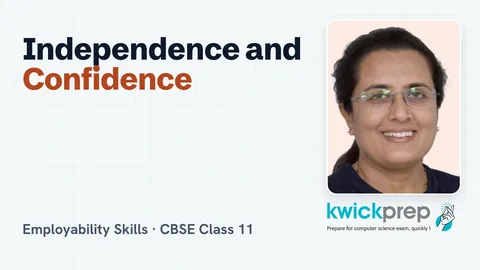 Employability Skills III: Working independently and building self-confidence