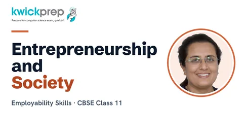 Employability Skills III: Entrepreneurship and society