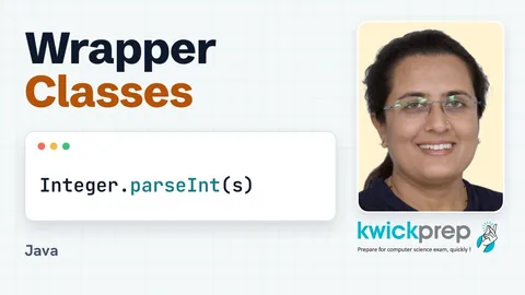 Wrapper Classes, Autoboxing and Character Methods