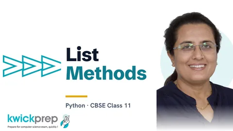 List Methods and Built-in Functions