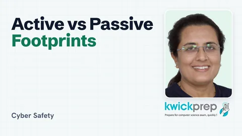 Digital Footprints: Active and Passive