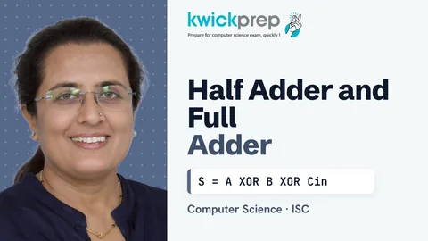 Adders and Combinational Circuits: Half Adder and Full Adder